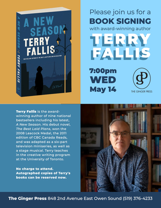 Book Signing with Author Terry Fallis